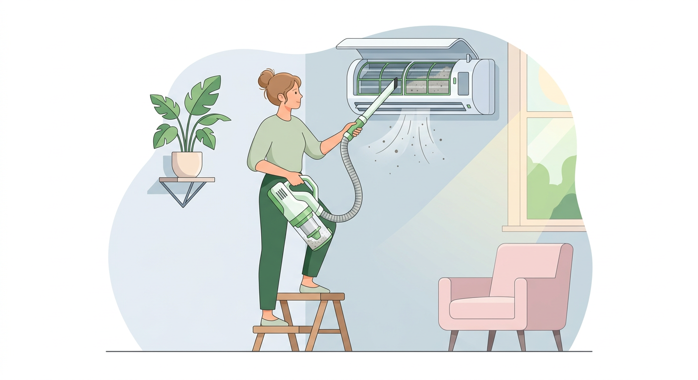 Even After Spring Yellow Dust Subsides, Don’t Let Your Guard Down: What Families with Kids Should Look for in a Window Air Conditioner Cleaning Vacuum 관련 이미지