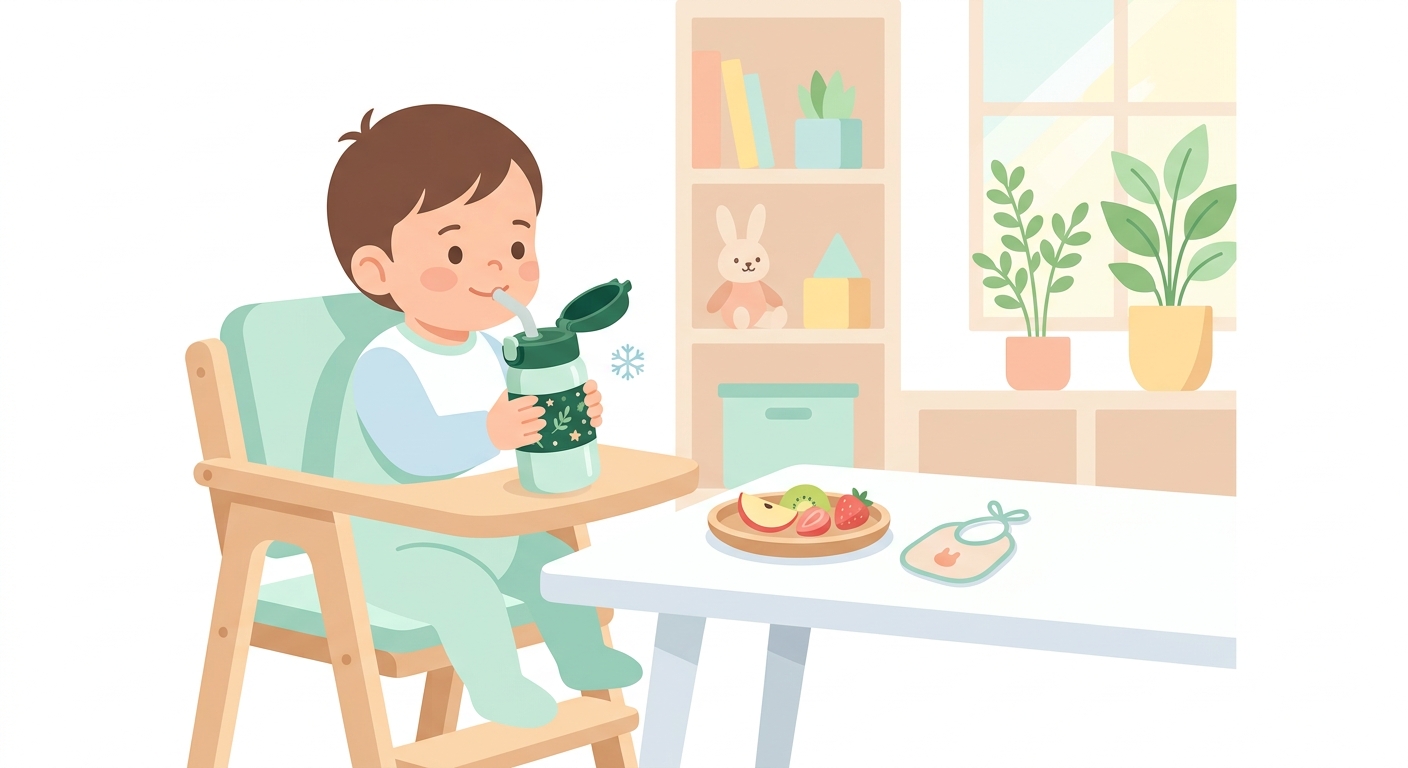 春の遠足お弁当シーズン前にチェックしたい、幼児向け保冷ストローカップとステンレスタンブラーはどっちが漏れにくくてお手入れしやすい？ 관련 이미지